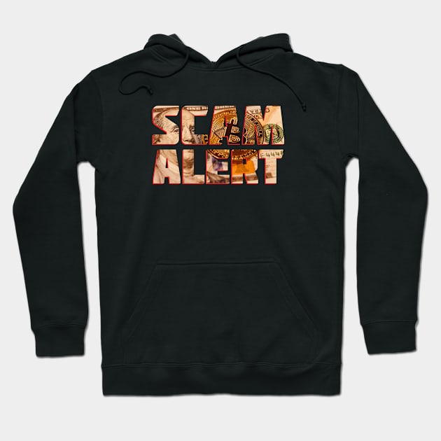 Scam Alert Hoodie by AyanoKouji